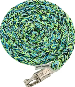 SHOWMASTER Longe avec mousqueton anti-panique Bright bleu arctique New
