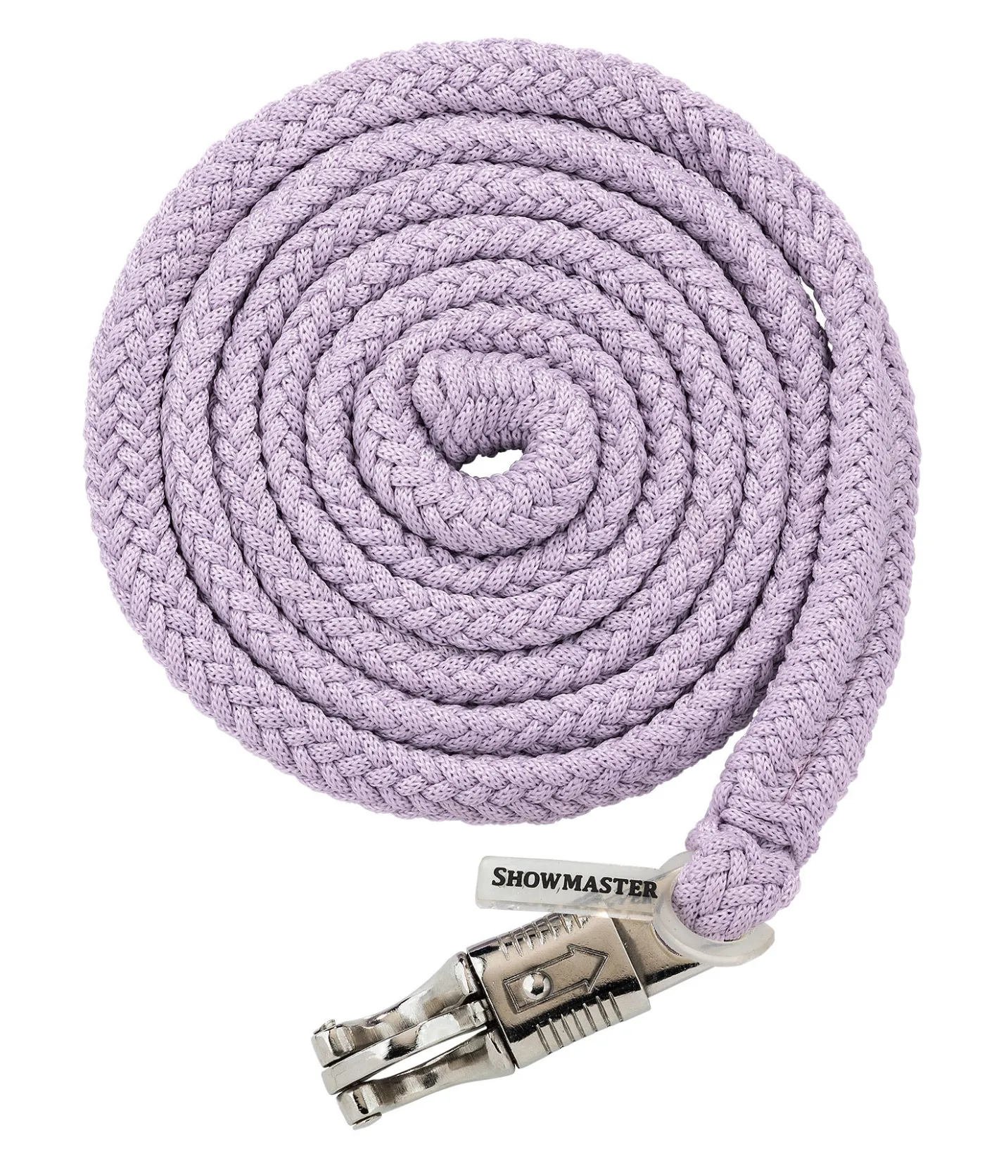 SHOWMASTER Longe avec mousqueton anti-panique Durable violet pâle Hot