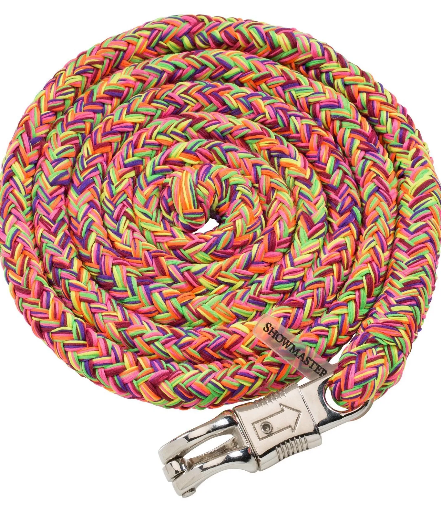 SHOWMASTER Longe avec mousqueton anti-panique Bright rainbow Online