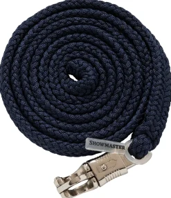 SHOWMASTER Longe avec mousqueton anti-panique Durable marine/argenté Sale