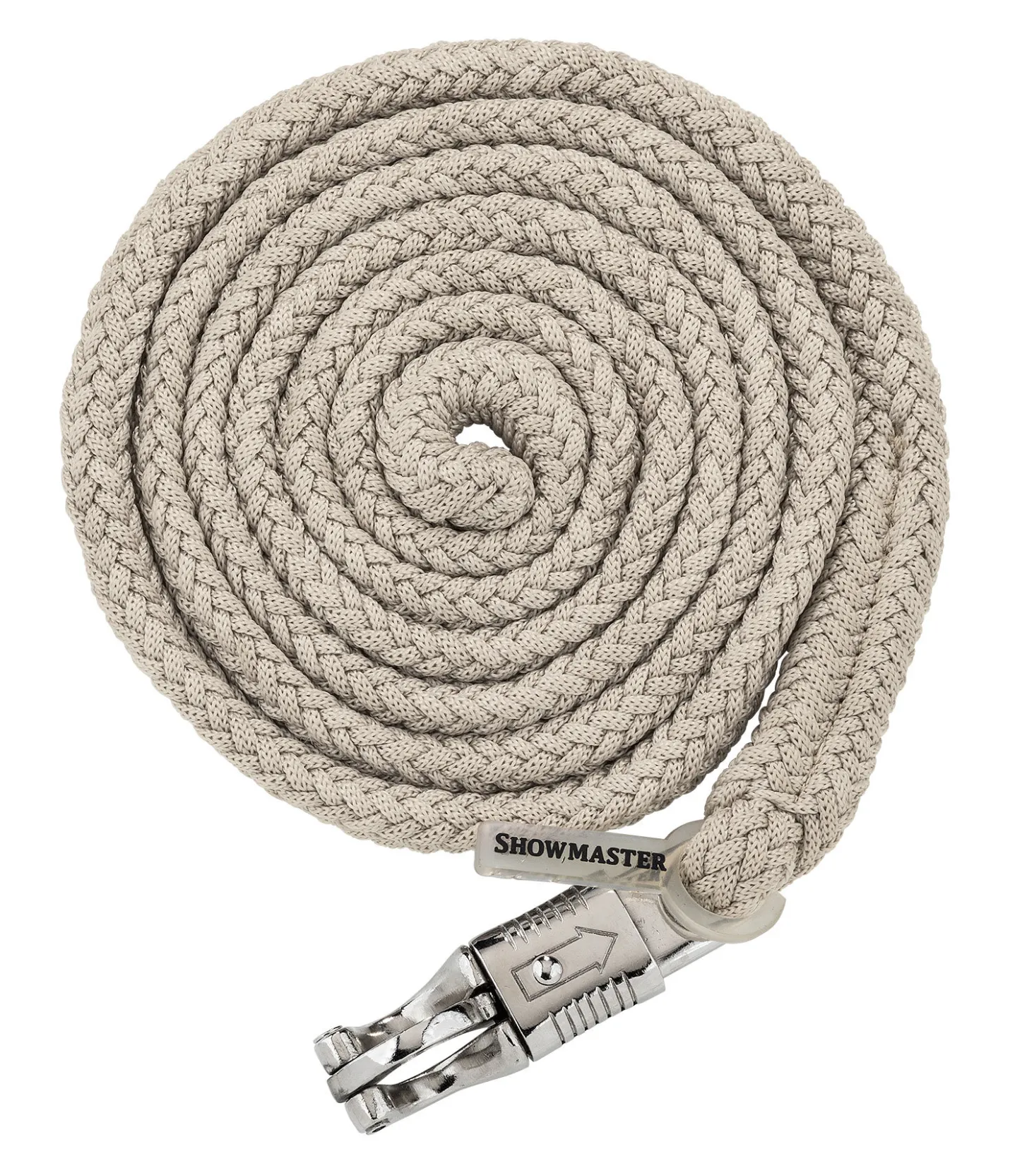 SHOWMASTER Longe avec mousqueton anti-panique Durable champagne Sale