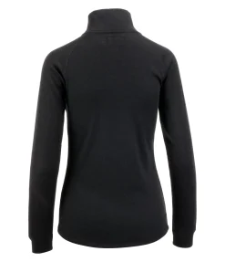 Felix Bühler Maillot de corps thermique zippé Levi noir Outlet