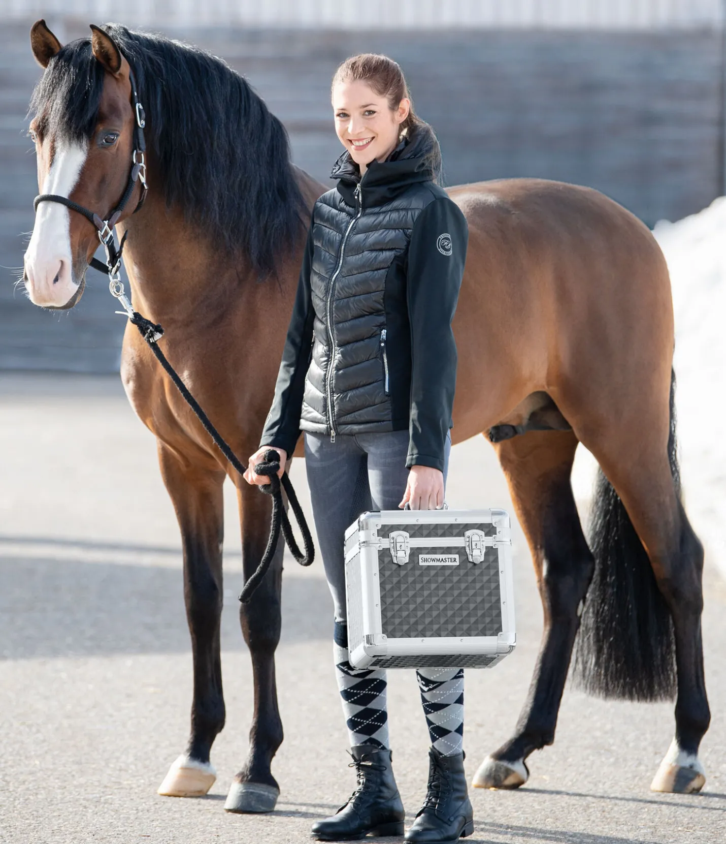 SHOWMASTER Malette Alu Case Colour carbone