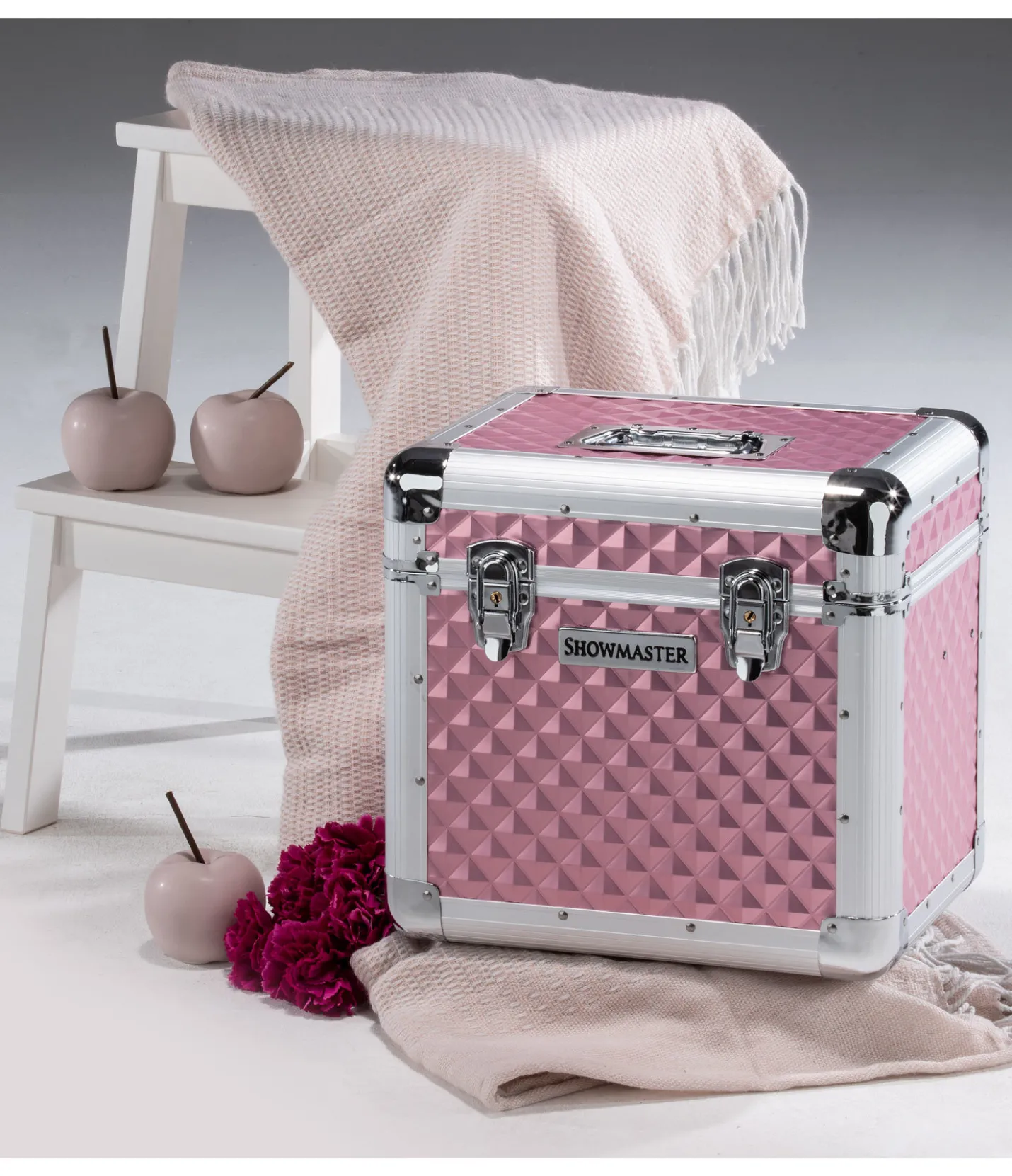 SHOWMASTER Malette Alu Case Colour rose pâle Best
