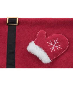sugar dog Manteau de Noël en polaire Santa's Dream rouge New