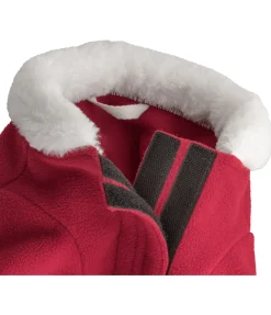 sugar dog Manteau de Noël en polaire Santa's Dream rouge New