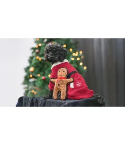 sugar dog Manteau de Noël en polaire Santa's Dream rouge New