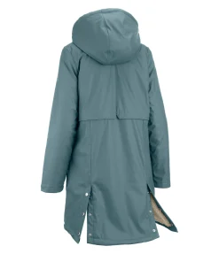 Felix Bühler Manteau de pluie avec doublure en fourrure Teddy Paris vert jade Sale