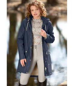 Felix Bühler Manteau de pluie avec doublure en fourrure Teddy Paris navy Discount