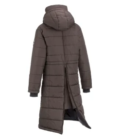 STEEDS Manteau d'équitation à capuche Davos II chocolat noir Clearance