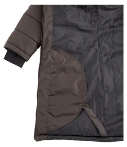 STEEDS Manteau d'équitation à capuche Davos II chocolat noir Clearance