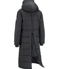 STEEDS Manteau d'équitation à capuche Davos II noir/noir New