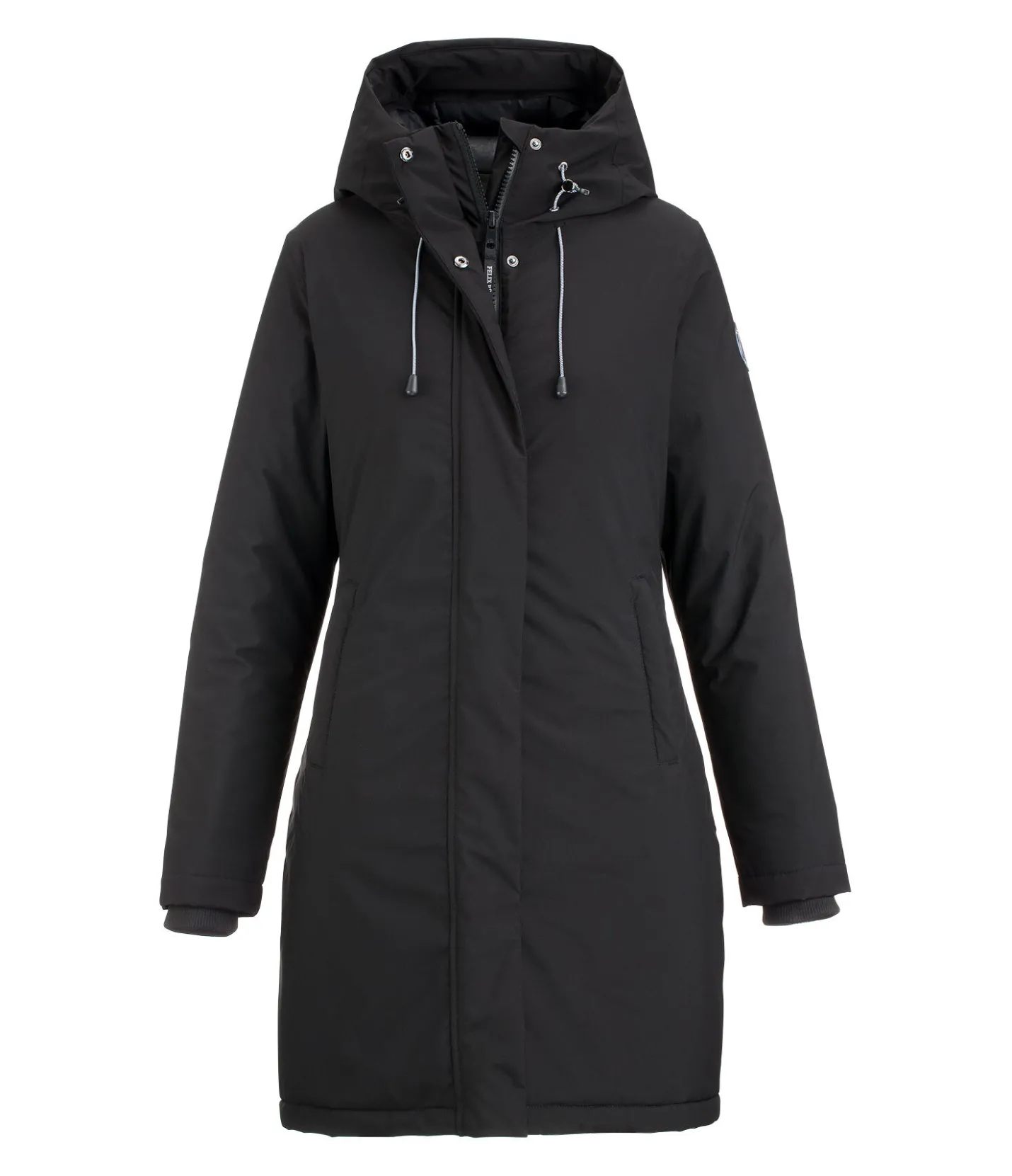Felix Bühler Manteau d'équitation technique à capuche Amelie noir