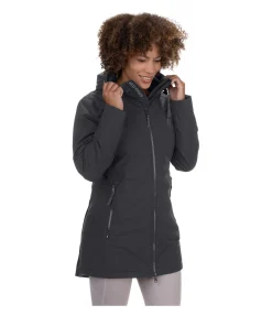 Felix Bühler Manteau d'équitation technique à capuche Eliza II noir Clearance