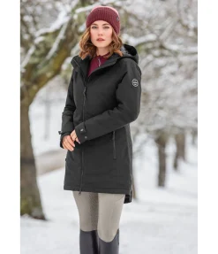 Felix Bühler Manteau d'équitation technique à capuche Eliza II noir Clearance