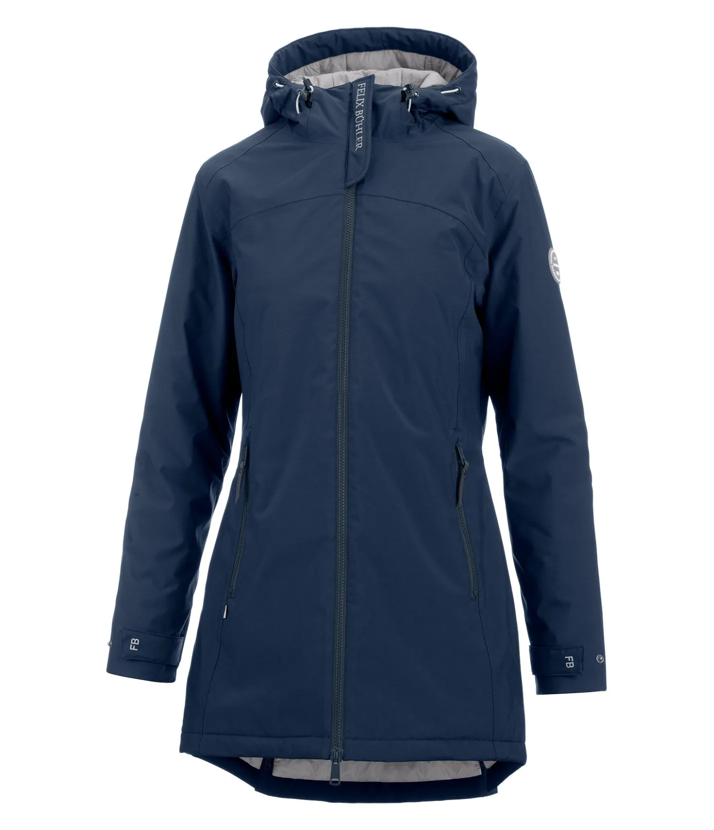 Felix Bühler Manteau d'équitation technique à capuche Eliza II navy Clearance