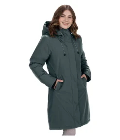 Felix Bühler Manteau d'équitation technique à capuche Amelie thé vert Sale