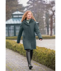 Felix Bühler Manteau d'équitation technique à capuche Amelie thé vert Sale