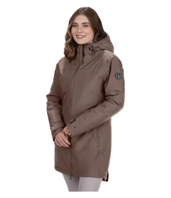 Felix Bühler Manteau d'équitation technique à capuche Eliza II cannelle Online