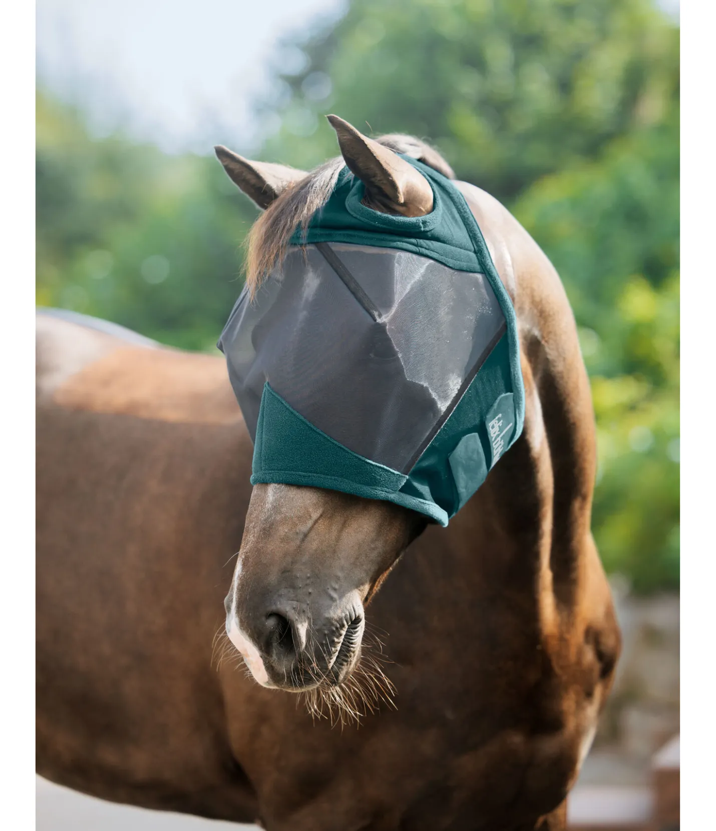 Felix Bühler Masque anti-mouches Basic Ear-Free vert tropical