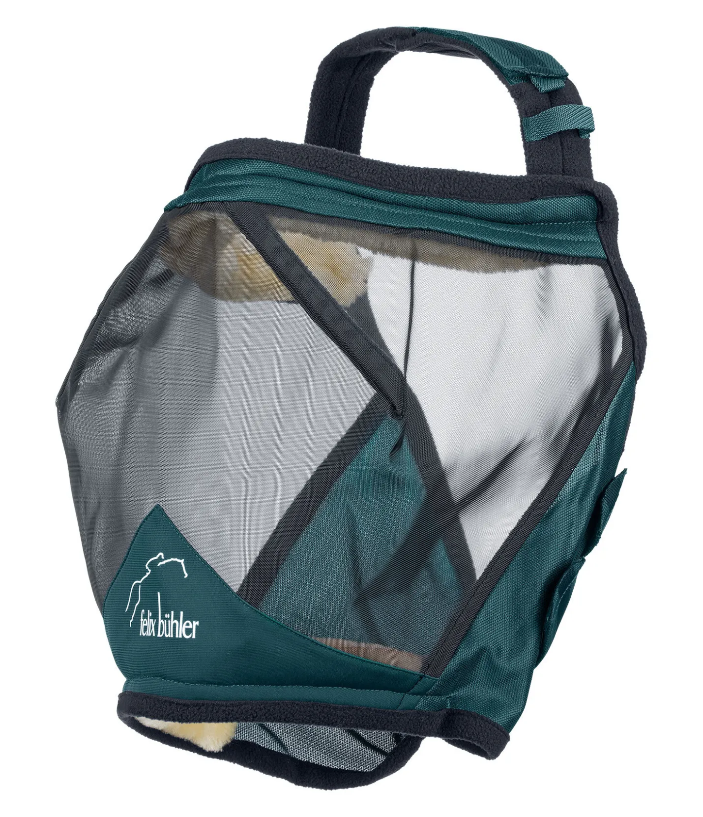 Felix Bühler Masque anti-mouches Ear-Free vert tropical