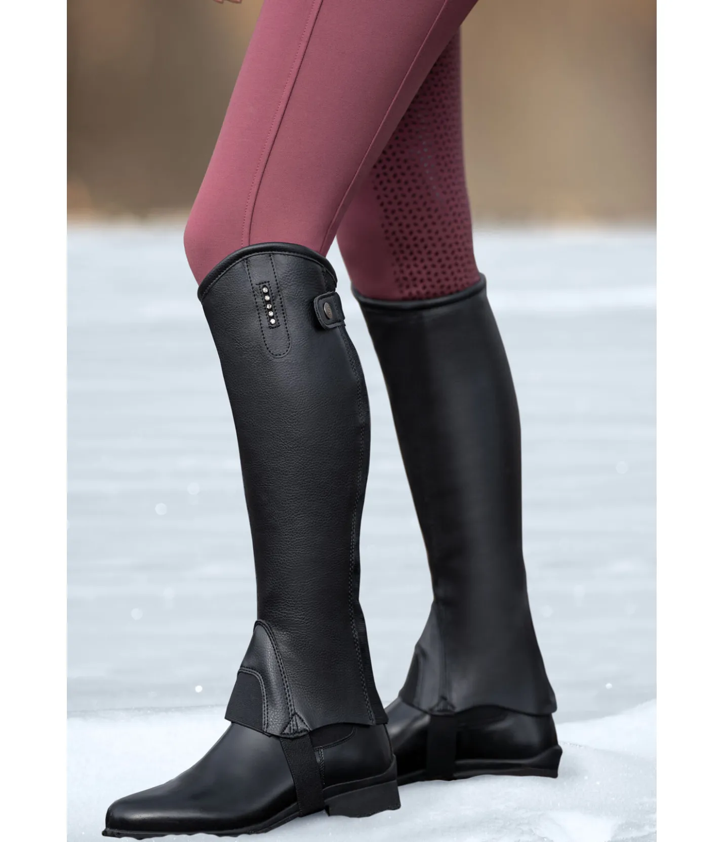 STEEDS Mini-chaps Crystal Winter noir