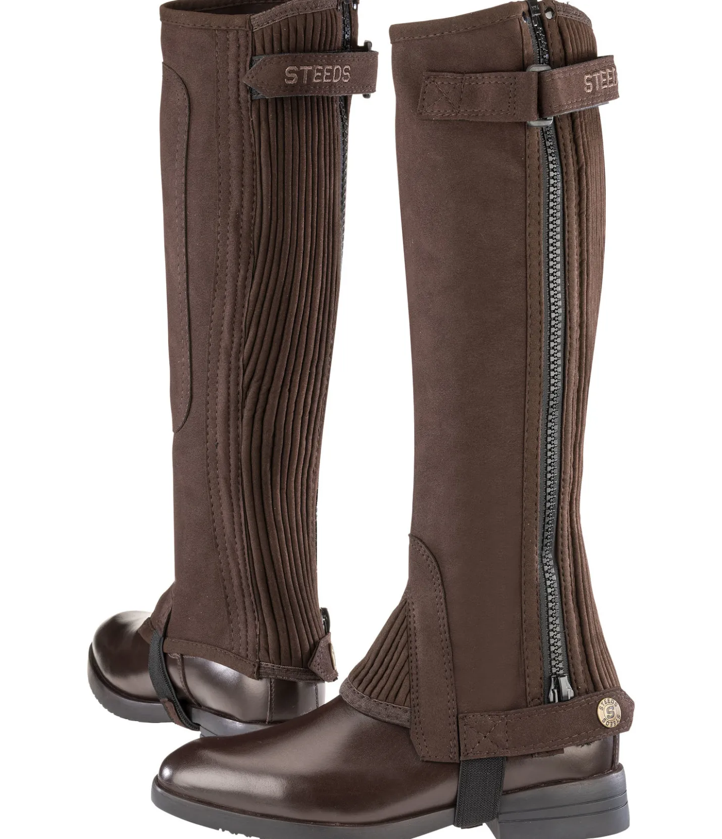 STEEDS Mini-chaps Ecolette brun Discount