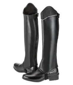 STEEDS Mini-chaps d'équitation Glamour noir Discount