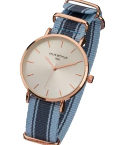 Felix Bühler Montre Classic bleu glacier New