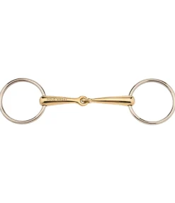 GOLD MEDAL Mors à anneaux simple brisure épaisseur 16 mm New