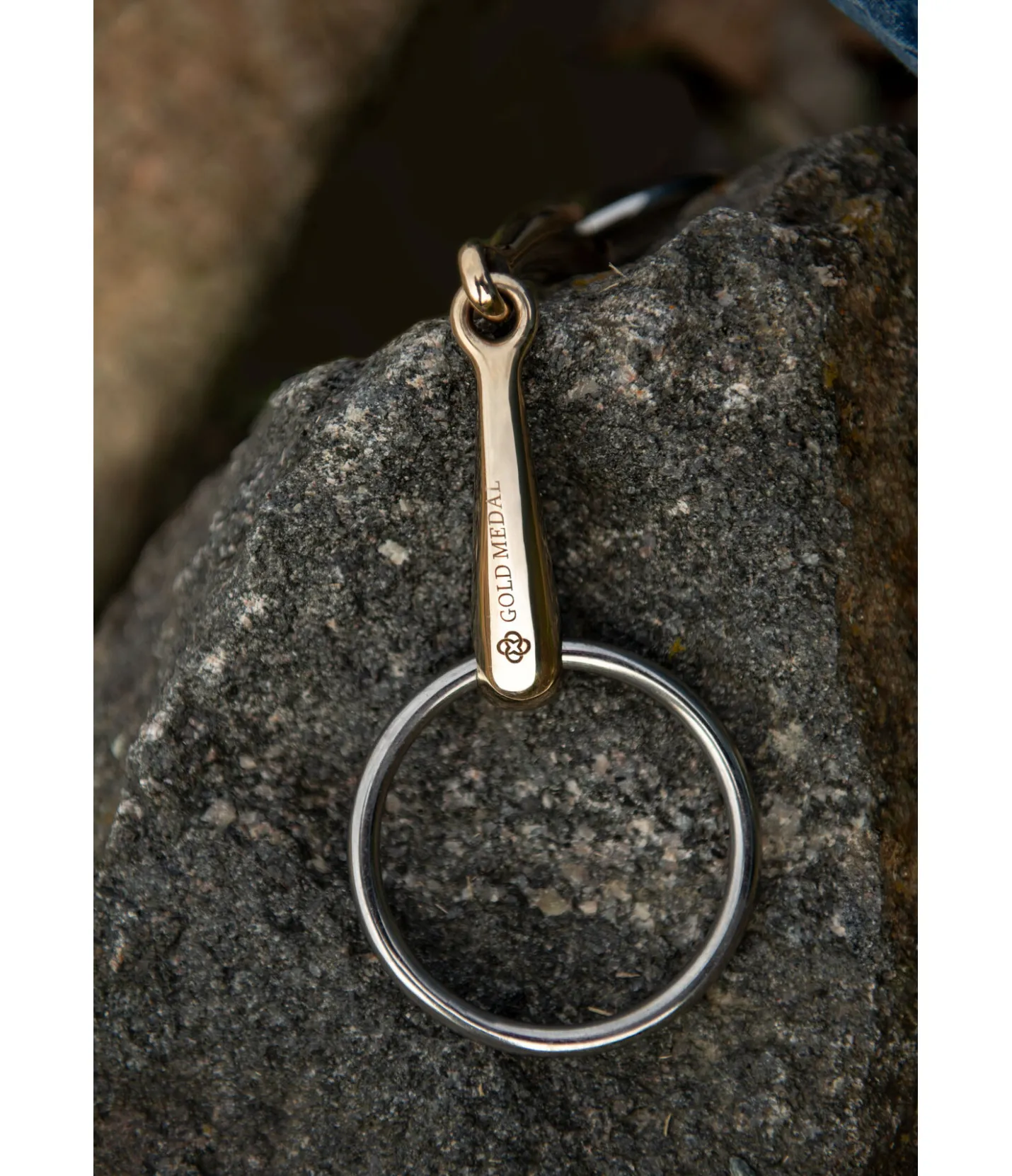 GOLD MEDAL Mors à anneaux simple brisure épaisseur 16 mm Best