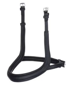CLARIDGE HOUSE Muserolle anatomique sans noseband en cuir gras Mix & Match PRO noir/argenté Online