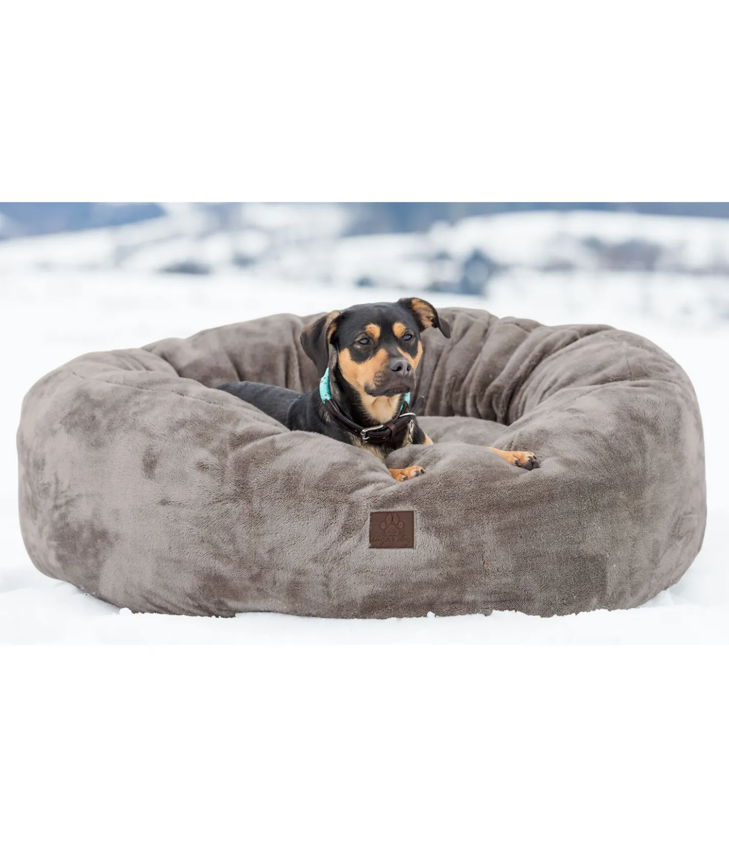 sugar dog Panier en polaire pour chien Quimba cappuccino Online