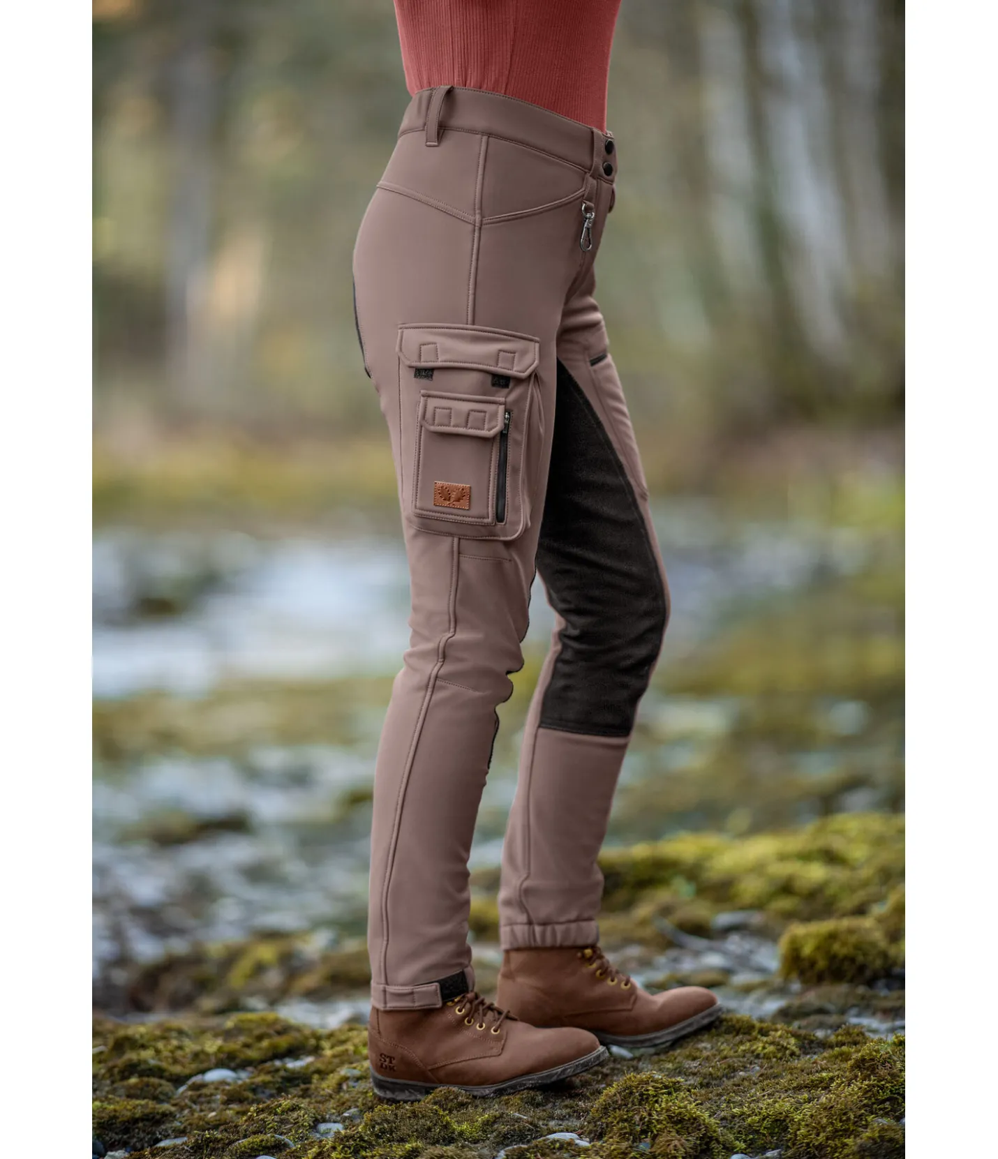 TWIN OAKS Pantalon de randonnée hiver Mount Rainier cannelle Discount