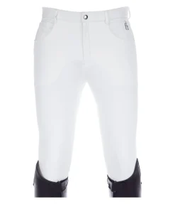 Felix Bühler Pantalon d'équitation à basanes grip homme Saint Paul Competition blanc New