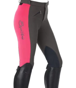 Equilibre Pantalon d'équitation à basanes enfant Cora pink Hot