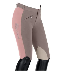 Equilibre Pantalon d'équitation à basanes enfant Cora rosé clair Sale