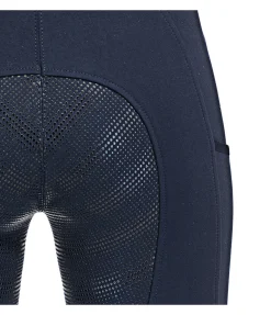 Equilibre Pantalon d'équitation à fond intégral Grip enfant Beja bleu minuit Sale