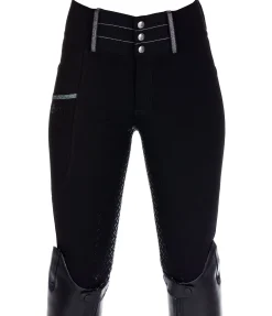Equilibre Pantalon d'équitation à fond intégral grip enfant Amira noir Clearance