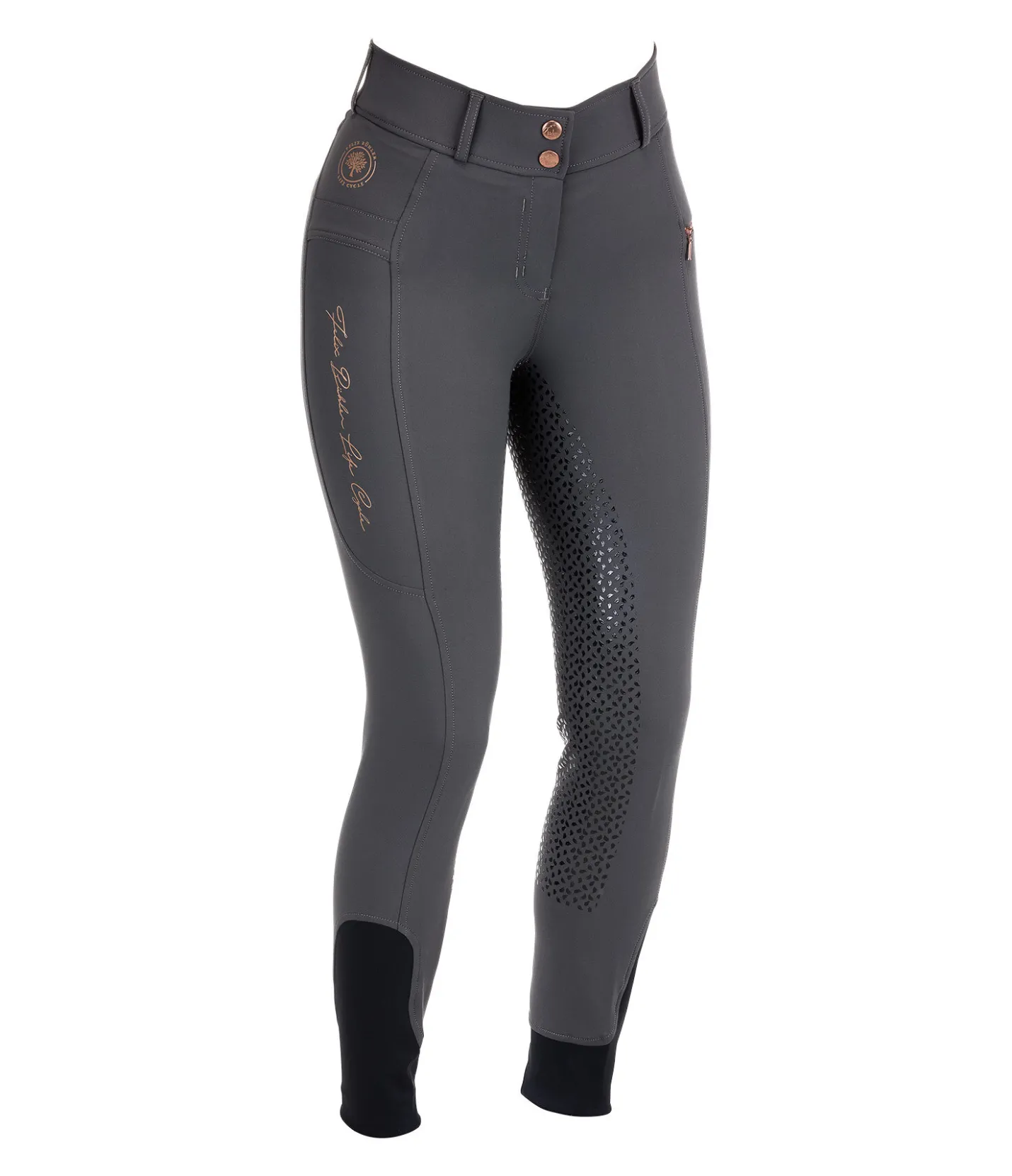 Felix Bühler Pantalon d'équitation à fond intégral grip Life Cycle carbone Outlet