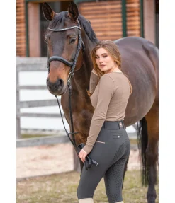 Felix Bühler Pantalon d'équitation à fond intégral grip Life Cycle carbone Outlet