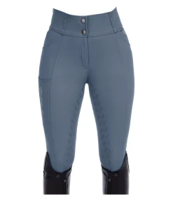 Felix Bühler Pantalon d'équitation à fond intégral grip Femke bleu fumée Outlet
