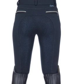 Equilibre Pantalon d'équitation à fond intégral Grip enfant Sidney bleu minuit Best