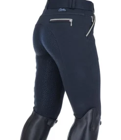 Equilibre Pantalon d'équitation à fond intégral Grip enfant Sidney bleu minuit Best