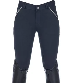 Equilibre Pantalon d'équitation à fond intégral Grip enfant Sidney bleu minuit Best