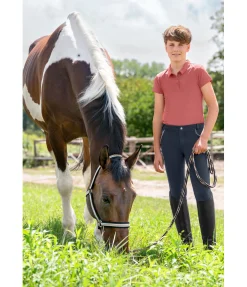 Equilibre Pantalon d'équitation à fond intégral Grip enfant Sidney bleu minuit Best