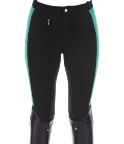 Equilibre Pantalon d'équitation à fond intégral grip enfant Merle tilleul Clearance