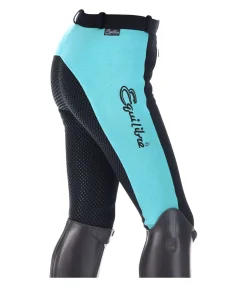 Equilibre Pantalon d'équitation à fond intégral grip enfant Merle aqua Outlet