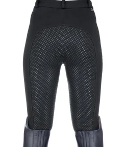 Equilibre Pantalon d'équitation à fond intégral grip enfant Merle noir Best
