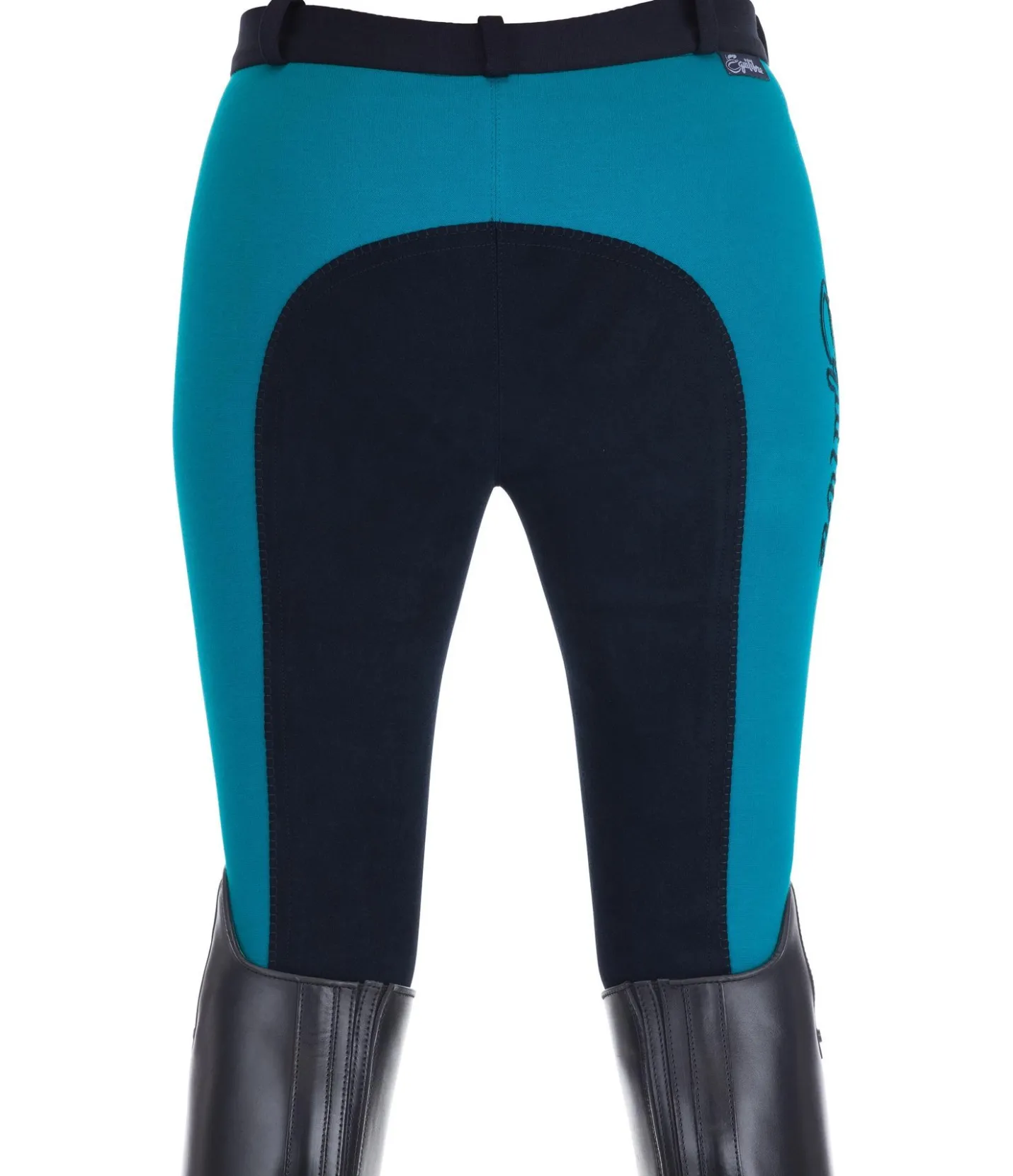 Equilibre Pantalon d'équitation à fond intégral enfant Nora azur Outlet
